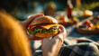 © Caywan - A Casual Backyard Picnic with an Impossible Burger