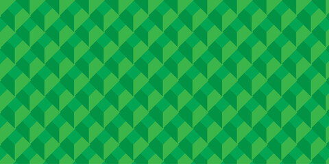 Illustration decoration green seamless material pattern square design.	