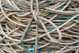 Knot on coil of rope