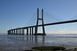 vasco da gama bridge in lisbon