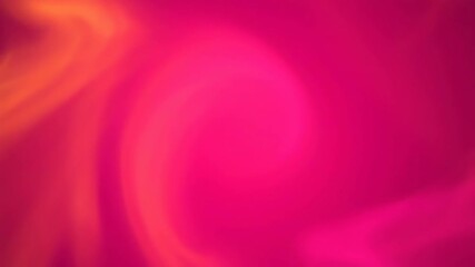 Wall Mural - vibrant morphing pink and orange aura glow seamless loop video beauty, graphic, aura