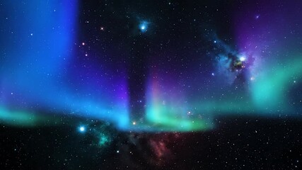 Wall Mural - galaxy in space, stars in space, stars in the night