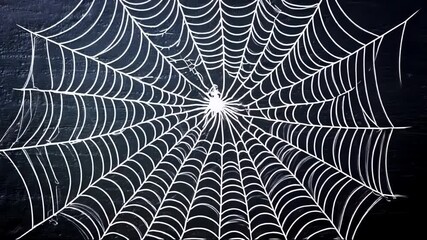Intricate Spider Web Patterns in Nature