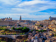 Toledo, Spain, May 21 2025,  Panoramic view city Toledo Spain