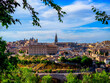 Toledo, Spain, May 21 2025,  Panoramic view city Toledo Spain