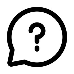 Wall Mural - chat outline icon set