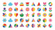 © Myanee - Vibrant hand-drawn shapes and icons for playful design projects, perfect for kids' themes