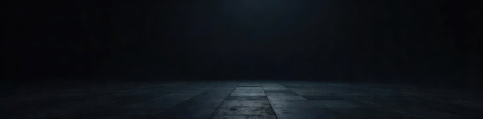 Wall Mural - A stark, minimalist image featuring a black background, conveying a sense of coldness, emptiness, and starkness  Perfect for projects needing a dark, moody aesthetic ,  desolate,  dark,  minimalist