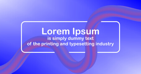 Gradient Fluid Shapes on Abstract Background with Editable Text for Presentation Template