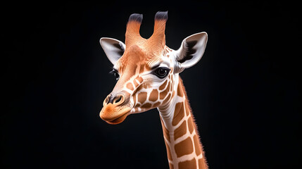 Beautiful Giraffe portrait