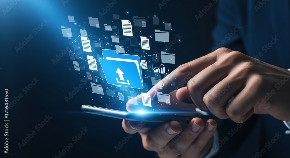 Seamlessly transfer and manage digital files with intuitive mobile ...