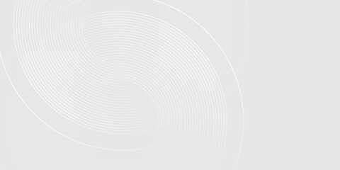 Wall Mural - white background glowing geometric lines on gray background. Element good