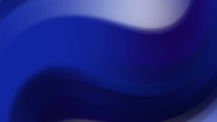 Wall Mural - royal blue gradient background with a smooth, wavy motion. this dynamic video features a seamless lo