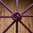 © Sasha - rope on a wooden background