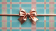 © Arfin Graphic Store - Elegant Gift Box with Rose Gold Ribbon and Bow a Symbol of Celebration and Festive Cheer Beautifully Wrapped Present with a Stylish Design for Special Occasions