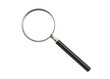 © Borhan - Classic Magnifying Glass with Handle on Background lens magnifier isolated on a transparent background
