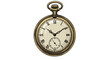 © Mark - Vintage pocket watch with roman numerals and antique brass finish