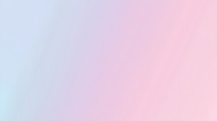 Wall Mural - A soft, pastel gradient transitions smoothly from light blue to light pink, creating a delicate and calming visual effect.