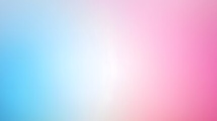 Wall Mural - A smooth, gradient blend of light blue and pink hues creates a soft and calming color scheme.