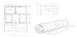© Jharna Akter - Architectural sketch of a house plan on paper, a design and engineering blueprint for a home construction project. engineer, cad, blueprints, plans, industry