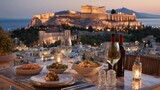 Romantic Dinner with Acropolis View in Athens, Greece