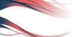 © まめしば - Abstract image illustration of a powerful red flow from a dark feeling