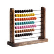 © Felippe Lopes - Vintage Abacus : Counting with Color A classic tool for learning arithmetic with rows of vibrant beads and a sturdy wooden frame