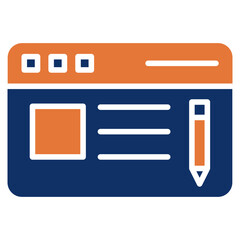 App Design solid color icon