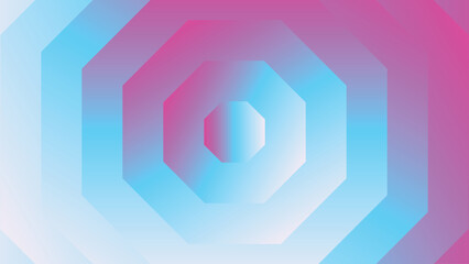 pastel octagon gradient geometric background