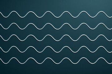 Wall Mural - abstract light waves pattern on dark background in modern minimalist style depicting movement and rh