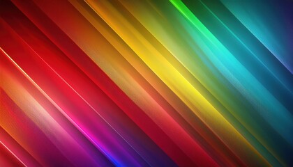 Wall Mural - vibrant rainbow gradient abstract diagonal stripes colorful texture background for modern digital design wallpaper or advertising banner with copy space
