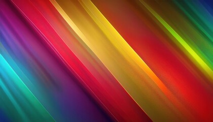 Wall Mural - vibrant rainbow gradient abstract diagonal stripes colorful texture background for modern digital design wallpaper or advertising banner with copy space
