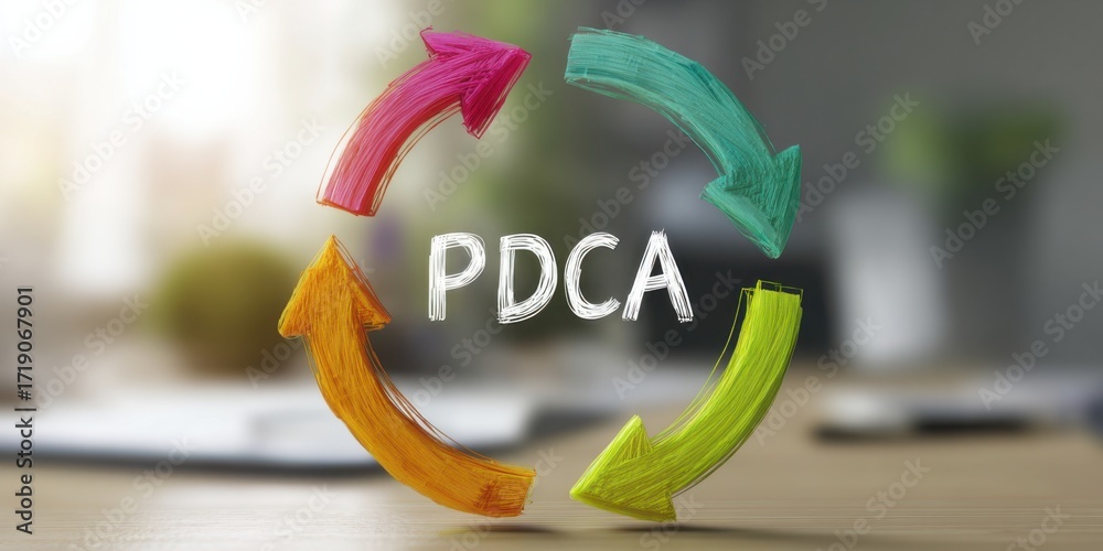 Pdca Mindset ภาพถ่าย Stock Understanding the PDCA cycle in management and continuous ...