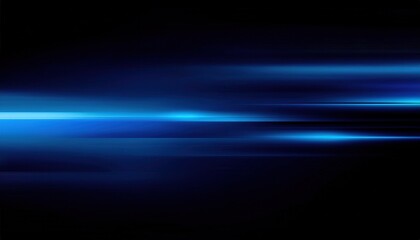 Wall Mural - dynamic blue light streaks abstract design smooth flowing gradient background for commercial wallpaper or banner