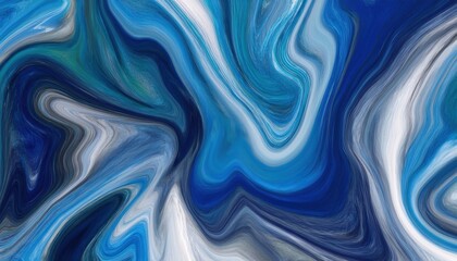 Wall Mural - abstract ocean waves blue texture with flowing swirls deep tones for commercial or editorial use