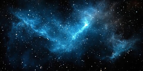 Wall Mural - Celestial Wonders A Stunning Nebula Amidst a Vast Starfield and Distant Galaxies in Space