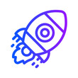 © stockes design - icon startup with style gradient