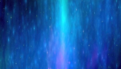 Wall Mural - radiant blue and purple cosmic light beam with sparkling starfield and glowing abstract nebula energy background ideal for wallpaper or banner design