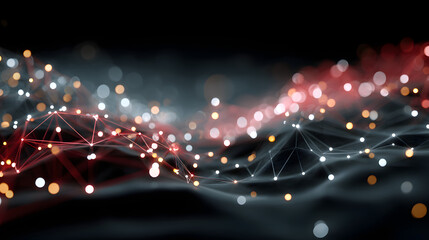 minimal networking technology background big data connectivity software development wallpaper