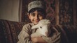 © Zarmeena - Adorable boy with a lamb, capturing the warmth and joy of Eid al-Adha.
