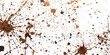 © Md - A textured grunge metal background with a rusty brown paint splatter and aged stone pattern