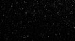 © srie - Atmospheric snowfall effect on a stark black background, showcasing winter textures and weather