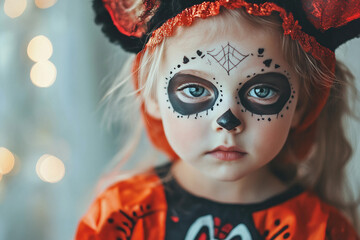 Wall Mural - Halloween costume party festival generative ai technology