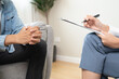 © Pormezz - mental health care therapy concept, psychologist counseling to anxiety patient and giving guidance mental therapy care to cure mental health.
