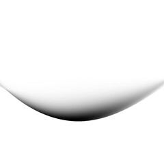 Wall Mural - Black gradient shadow effect isolated on transparent background for overlay