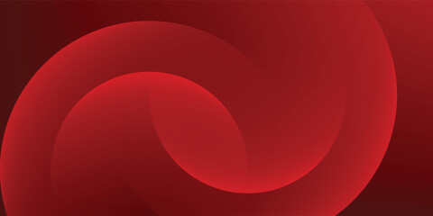 Wall Mural - red abstract background. dynamic shapes composition. eps10 vector