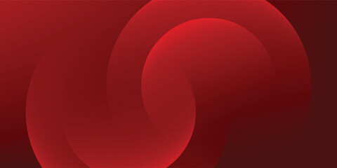 Wall Mural - red abstract background. dynamic shapes composition. vector illustration