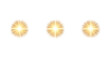 © romjan - Three golden starbursts isolated on transparent background