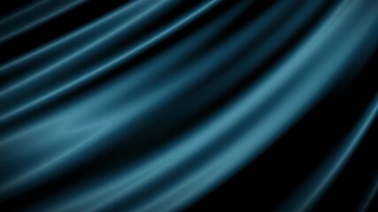 Wall Mural - flowing blue fabric lines graphic background