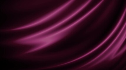 Wall Mural - luxury abstract satin waves deep red backdrop